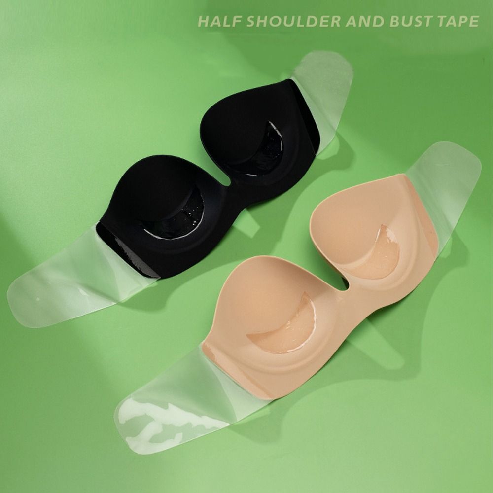 Backless Bra Sticky - Soutien-gorge invisible sans couture push-up, adhésif,