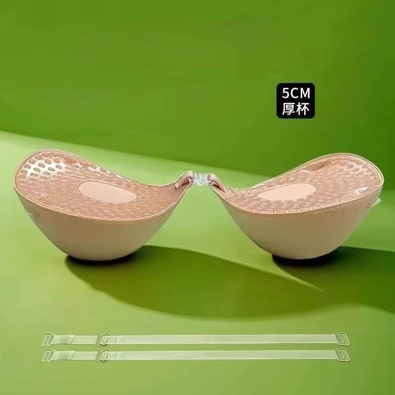 Strapless Bra Adhesive - Soutien-gorge adhésif respirant de 5cm d'épaisseur,