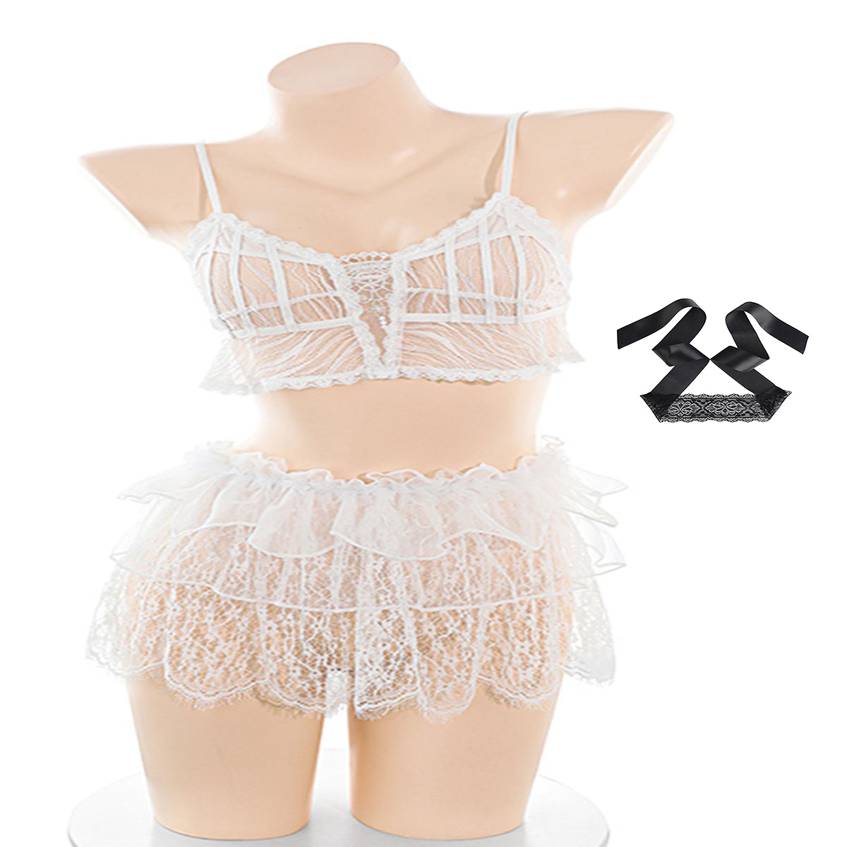 LISM Ensemble de lingerie en d - Lace Bralette Set avis et prix