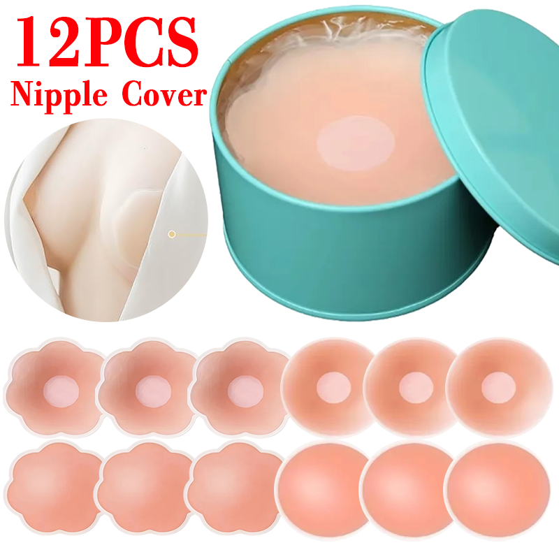 6/12 pièces Cache-tétons invis - Strapless Bra Adhesive avis et prix