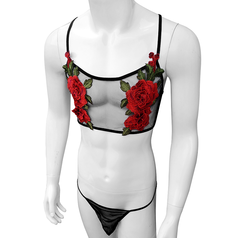 Ensemble de Lingerie Sexy brod - Sheer Bra Lace avis et prix
